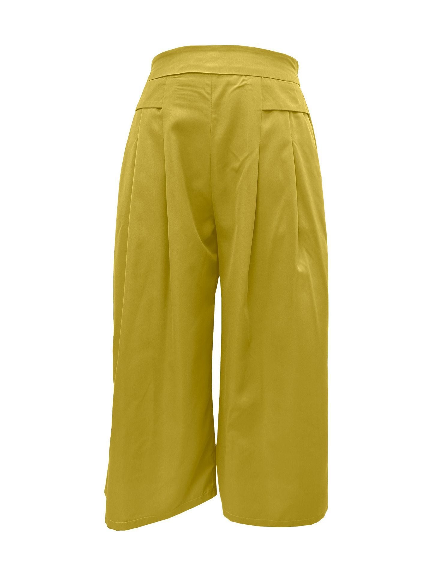 Damen Weite Culotte mit eleganten Falten und praktischen Taschen Stalluxe