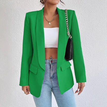 Damen Eleganter Blazer mit lässigem Schnitt und praktischen Taschen Stalluxe
