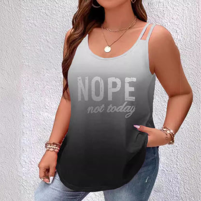 Damen lässiges Tanktop mit abgerundetem Saum und Schulterdetails Stalluxe