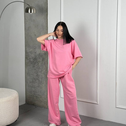 Damen Bequemes Lounge-Set aus hochwertigem, atmungsaktivem Material Stalluxe
