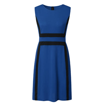 Damen Freizeitkleid mit modischem Blockstreifen-Design Stalluxe
