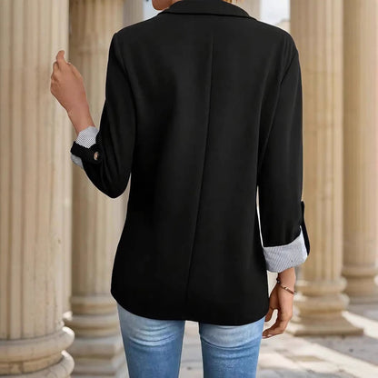 Damen Blazer mit Streifenmuster Stalluxe