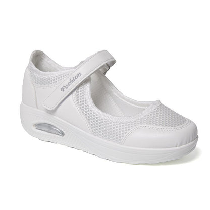 Damen Komfortable Slip-On Sneakers mit atmungsaktiver Netzstruktur Stalluxe