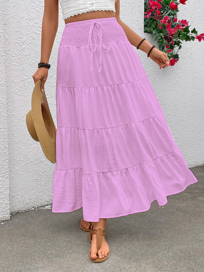 Damen Maxi Rock Stalluxe
