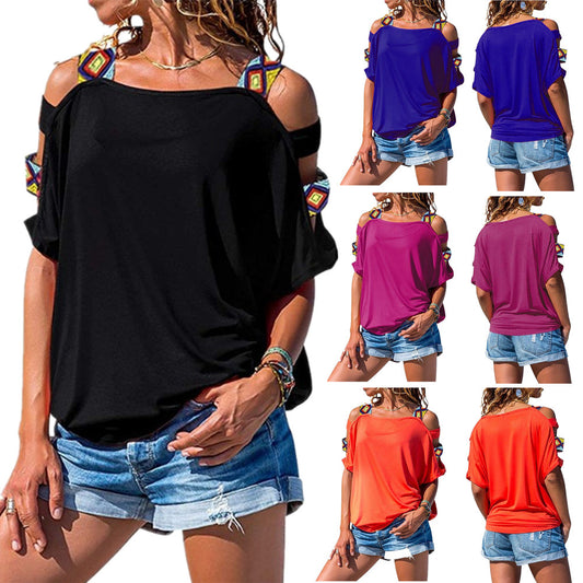 Damen Sommerliche Bluse mit künstlerischem Detail Stalluxe