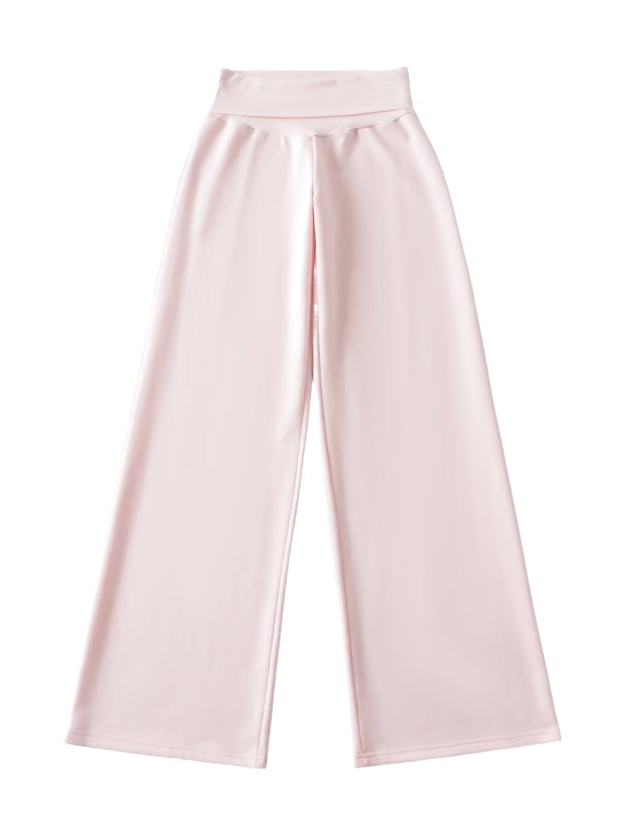 Damen Weite Jogginghose mit hohem Bund und sanfter Textur Stalluxe