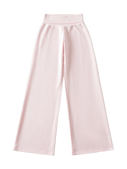 Damen Weite Jogginghose mit hohem Bund und sanfter Textur Stalluxe