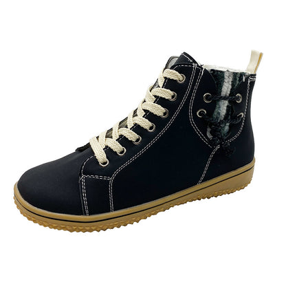 Damen modische Schnür-Stiefeletten mit dekorativem Design und hohem Tragekomfort Stalluxe