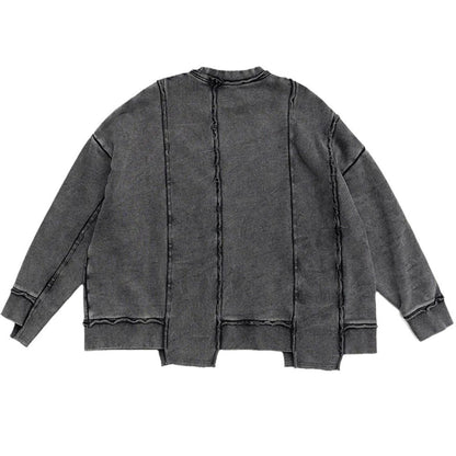 Damen Oversized Sweatshirt mit lässigem Schnitt und trendigen Designelementen Stalluxe