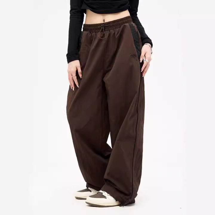 Damen weite Sporthose mit elastischem Bund Stalluxe