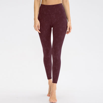 Damen Hoch geschnittene Fitness-Leggings mit einzigartigem Camouflage-Design Stalluxe