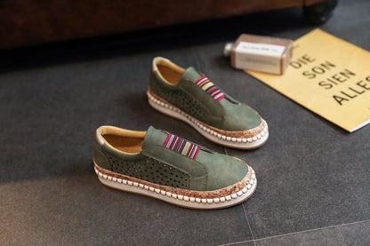 Damen Komfortable Slip-On Sneakers mit atmungsaktivem Obermaterial und modischem Design Stalluxe