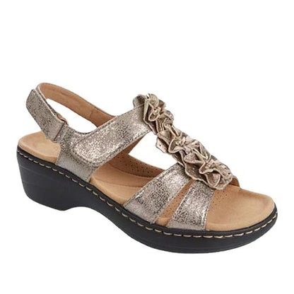 Damen Komfortable Riemensandalen mit modischem Design und verstellbaren Riemen Stalluxe