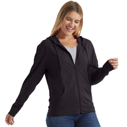 Damen Kapuzenjacke aus atmungsaktivem Material Stalluxe