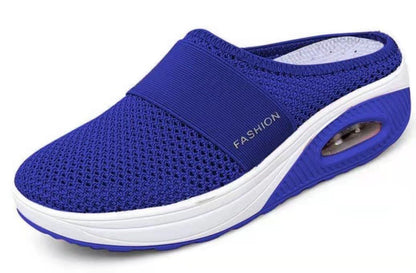 Damen Komfortable Slip-On Clogs mit atmungsaktiver Netzstruktur und gepolsterter Sohle Stalluxe