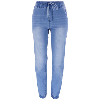 Damen Bequeme Jeanshose mit elastischem Bund Stalluxe