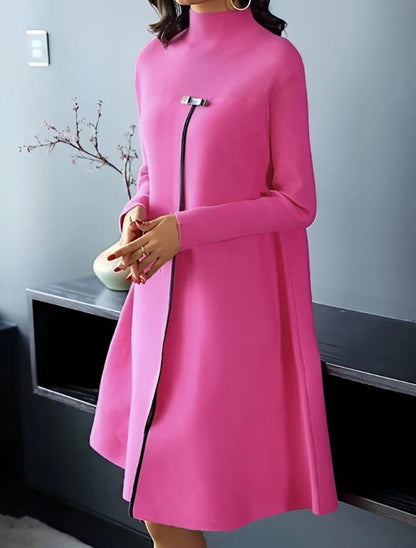 Damen trendiger Midi-Mantel Stalluxe