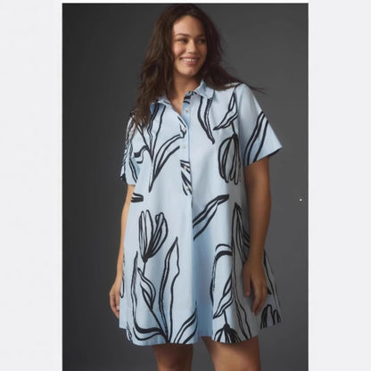 Damen Blusenkleid im entspannenden A-Linien-Schnitt Stalluxe