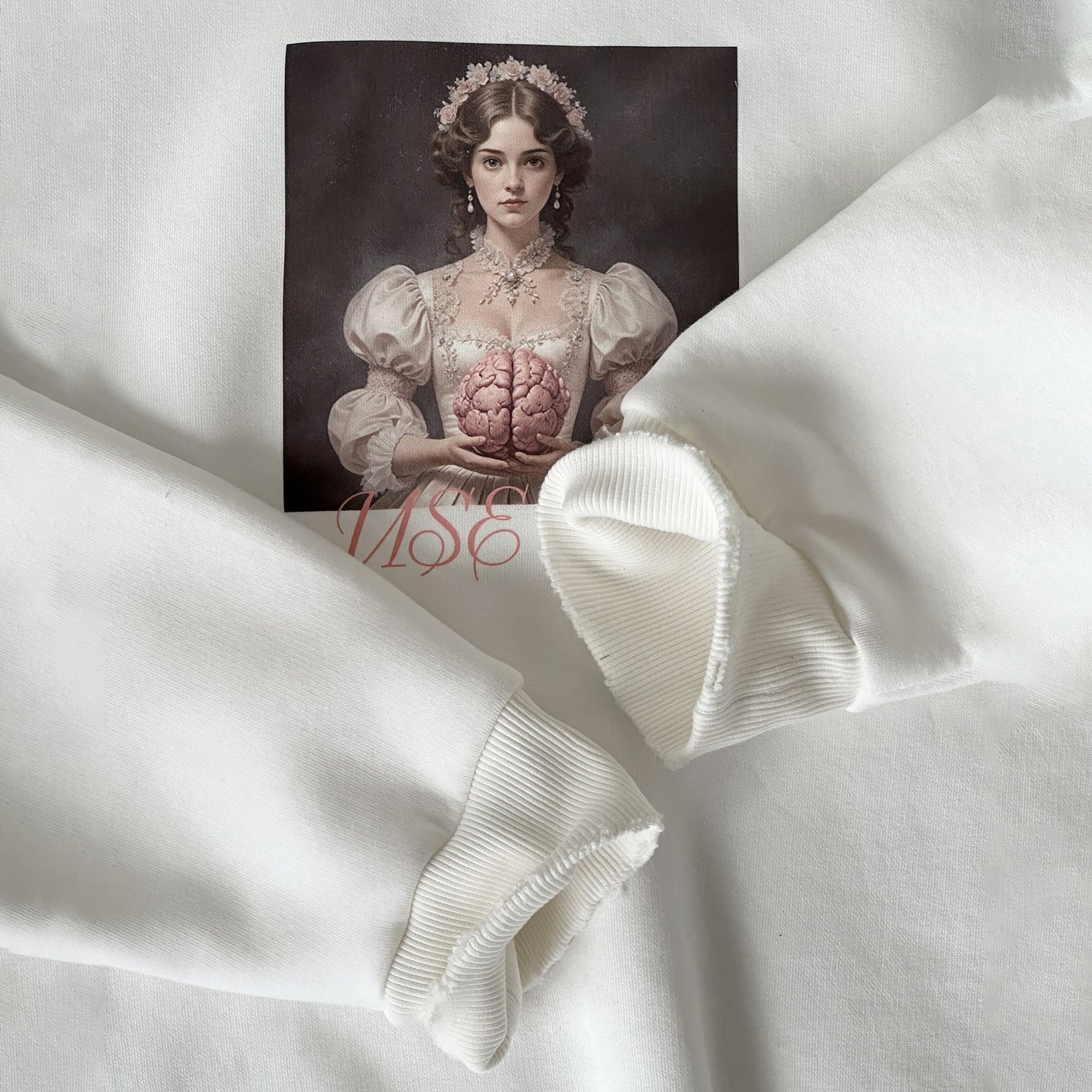 Damen Kapuzenpullover mit exklusivem Grafikdesign Stalluxe