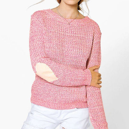Damen Pullover mit Herzapplikationen und weichem Stoff Stalluxe