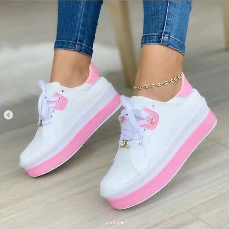 Damen Sneakers mit modischem Plateau und eleganten Details Stalluxe