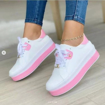 Damen Sneakers mit modischem Plateau und eleganten Details Stalluxe