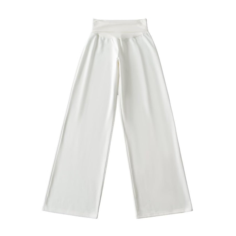 Damen Weite Jogginghose mit hohem Bund und sanfter Textur Stalluxe