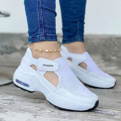 Damen Sportliche Sneaker mit atmungsaktivem Mesh-Obermaterial und innovativer Dämpfung Stalluxe