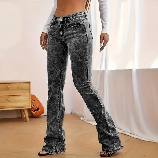 Damen Flared Jeans Stalluxe