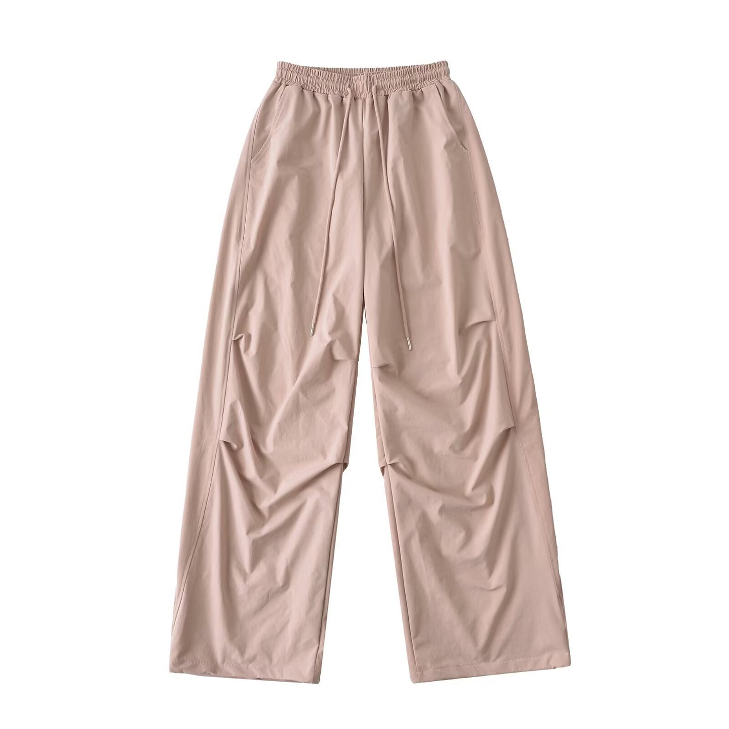 Damen weite Freizeithose mit elastischem Bund und praktischen Seitentaschen Stalluxe