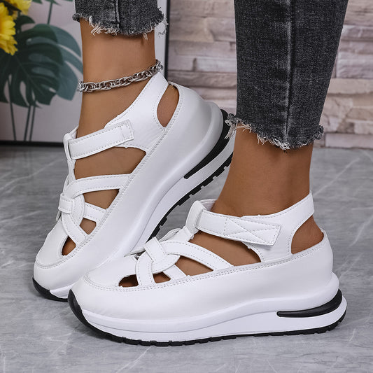 Damen Komfortable Schnürsandalen mit ergonomischer Sohle Stalluxe