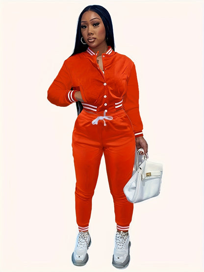 Damen Sportlicher Jumpsuit mit lässigem Schnitt und praktischen Taschen Stalluxe