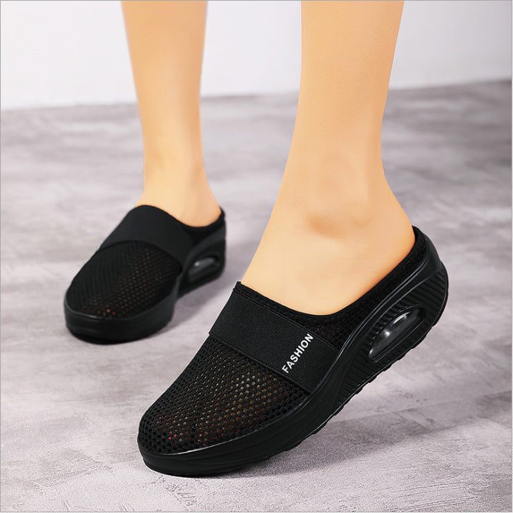Damen Atmungsaktive Clogs mit innovativem Komfort-Riemendesign Stalluxe