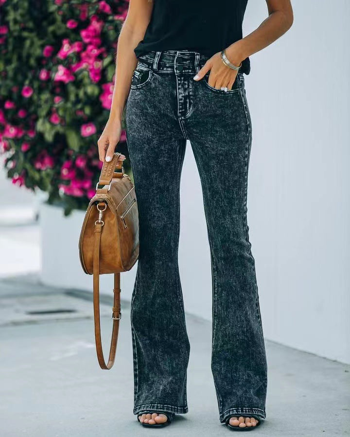 Damen Bootcut Jeans Stalluxe