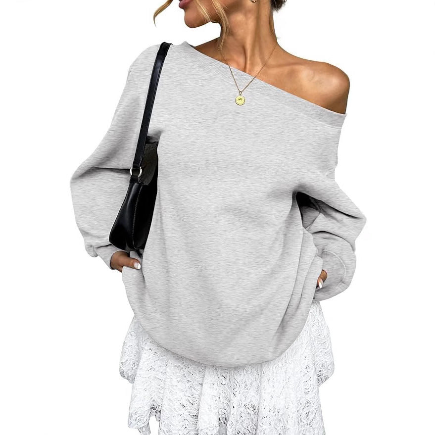Damen Oversized Sweatshirt Stalluxe