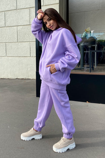 Women's Cozy Hooded Sweatpants Set Stalluxe