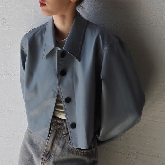 Damen modische cropped Jacke Stalluxe