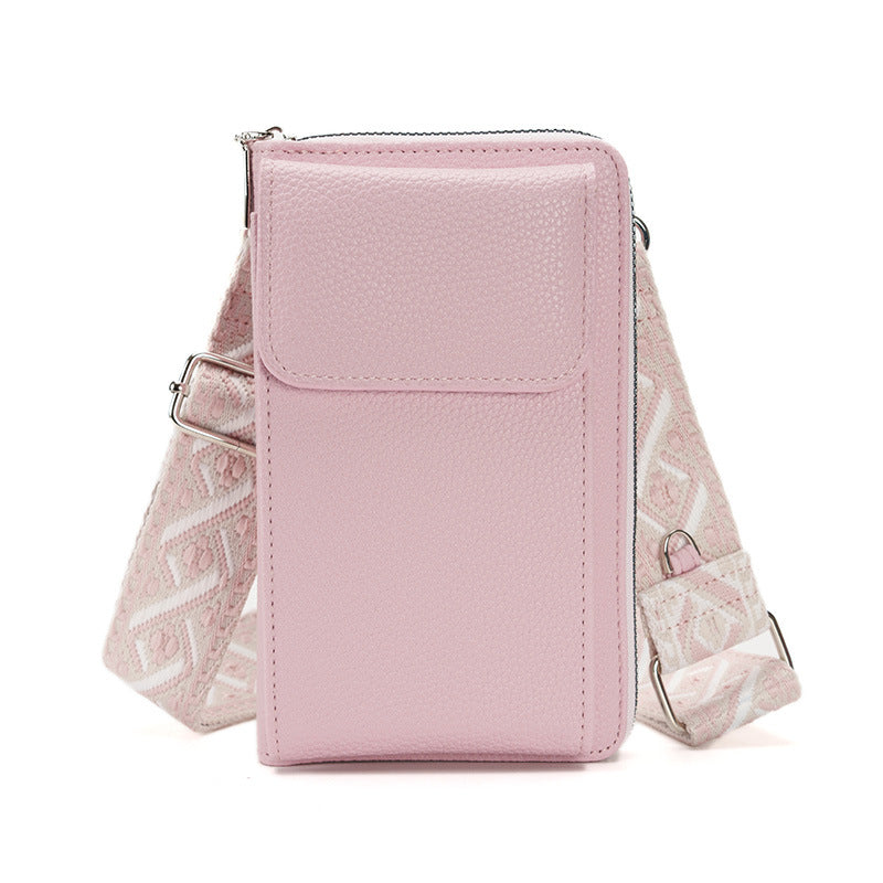 Stalluxe | Umhängetasche mit Handyfach Rosa Handytasche