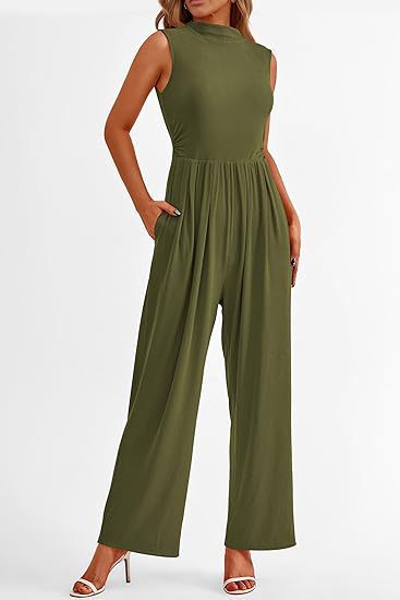 Damen elegante Flowy Jumpsuit Stalluxe