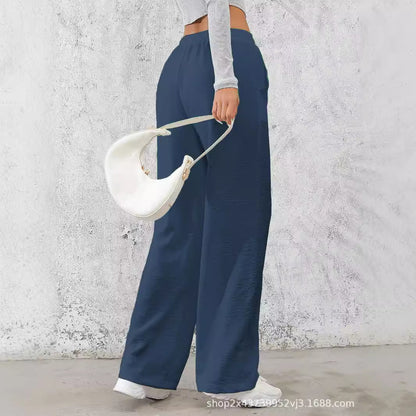 Damen Weitgeschnittene Freizeithose Stalluxe