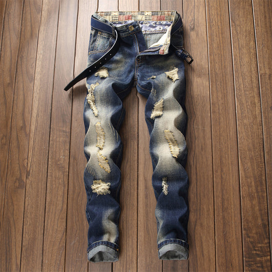 Herren Destroyed Jeans Stalluxe