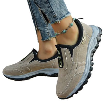 Damen Sportliche Slip-On Sneakers mit ergonomischer Dämpfung Stalluxe