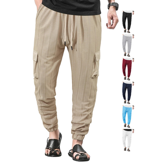 Damen Cargo-Hose aus leichtem Stoff Stalluxe