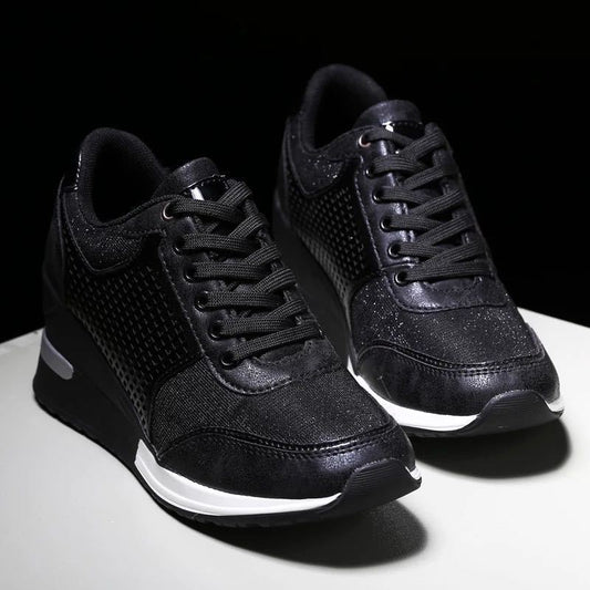 Damen Sportliche Lauf- und Freizeitschuhe mit atmungsaktiven Mesheinsätzen Stalluxe