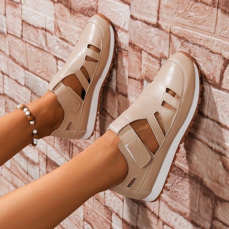 Damen bequeme Sandalen mit ergonomischem Riemendesign und atmungsaktiver Oberflächentechnologie Stalluxe