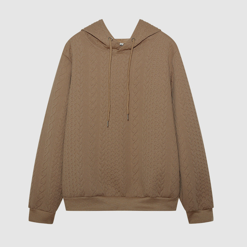 Damen Bequemer Kapuzenpulli mit strukturiertem Design Stalluxe