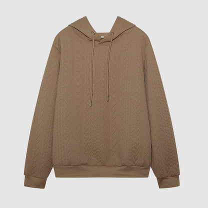 Damen Bequemer Kapuzenpulli mit strukturiertem Design Stalluxe