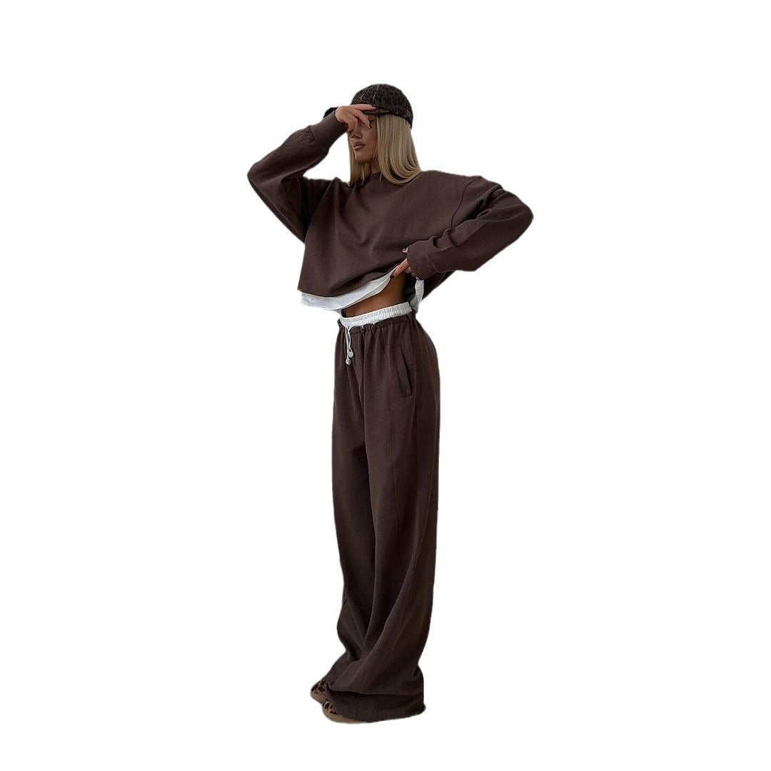 Damen komfortable und stylische Loungewear-Set Stalluxe