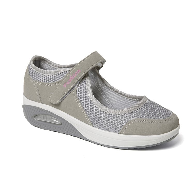 Damen Komfortable Slip-On Sneakers mit atmungsaktiver Netzstruktur Stalluxe