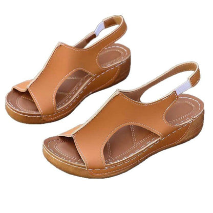 Damen Komfortable Sandalen mit verstellbarem Riemendesign und anatomischem Fußbett Stalluxe
